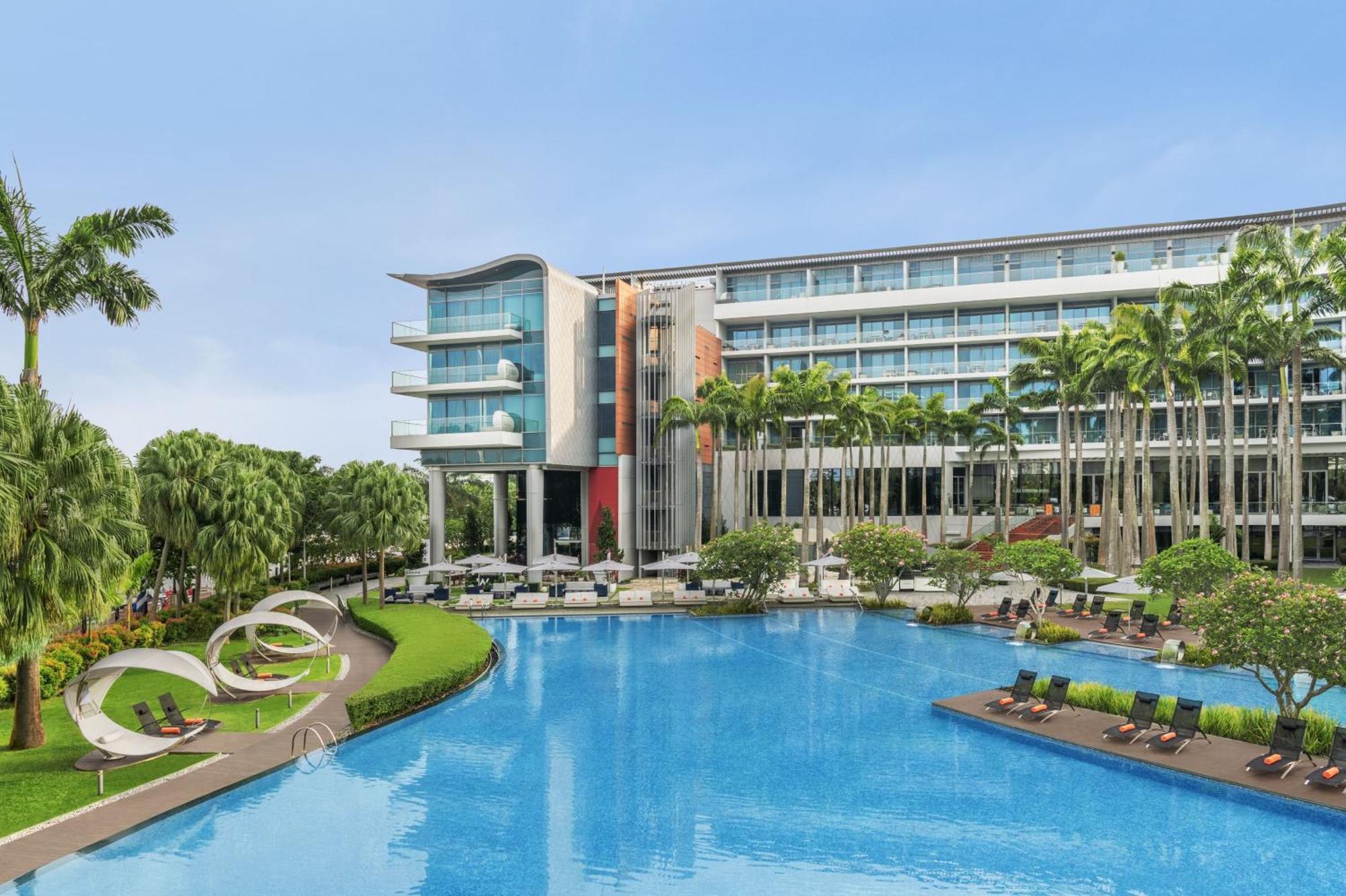 W Singapore - Sentosa Cove Εξωτερικό φωτογραφία The hotel's main building